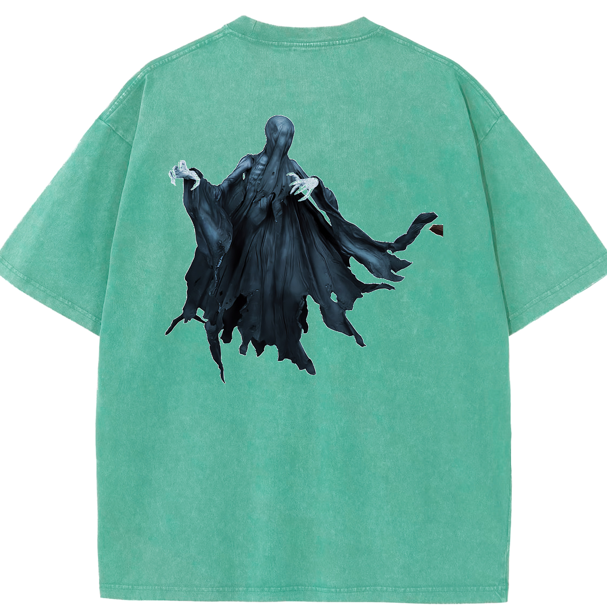 （画像用） Harry Potter ハリー・ポッターシリーズ 綿100% ヴィンテージ風 半袖Tシャツ（背面プリント）